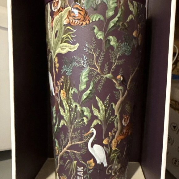 Hydrapeak Traveler Artisan Insulated 25oz Tumbler Jungle White Lotus Tiger Purpl - Picture 2 of 6